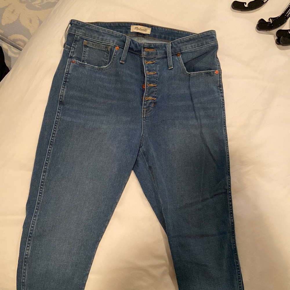 Madewell button fly jeans